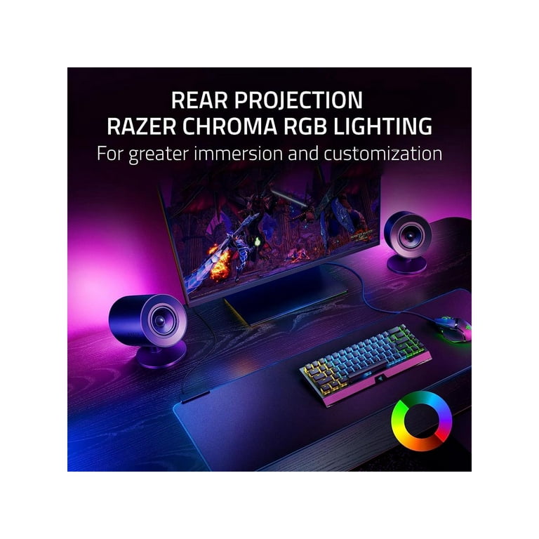 Razer Nommo V2 - Speaker system - for PC - 2.1-channel
