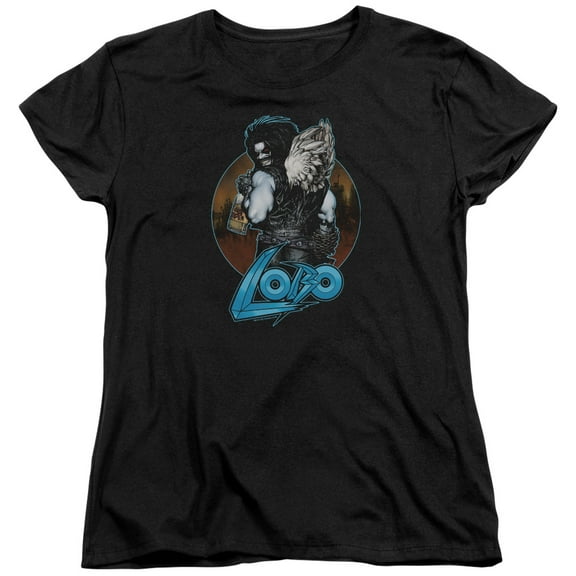 JLA Justice League Gut Rot S/S Women's T-Shirt Black
