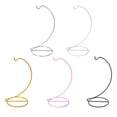 thumbnail image 5 of Homerr Iron Hanging Rack Spiral Design Stand Ornament Stand Holder for Glass Balls Spiral Design Holder with Stable Iron Base for Air Plant Terrarium Witch Ball Stand for, 5 of 11