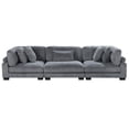 thumbnail image 3 of Pemberly Row Modern / Contemporary CorduUpholstered Sofa in Gray, 3 of 6
