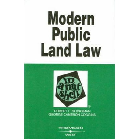 Pre-Owned Modern Public Land Law in a Nutshell (Paperback) 0314162852 9780314162854