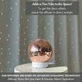 thumbnail image 3 of Disco Ball Diffuser - Essential Oil Aromatherapy Rotating Disco Diffuser, Rose Gold 300mL, 3 of 6