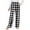 Black, variant on Sopiago Girls' Plaid Wide Leg Pants for Girls Loose High Waist Elastic Waist Trousers Trendy Slant Pocket Sweatpants Black,8-9 Years