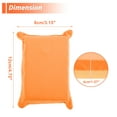 thumbnail image 4 of 3 Pcs Toalla para Lavar Coches Microfibra Herramienta de Secado de Limpieza de Coches 12x8x4cm Naranja, 4 of 6