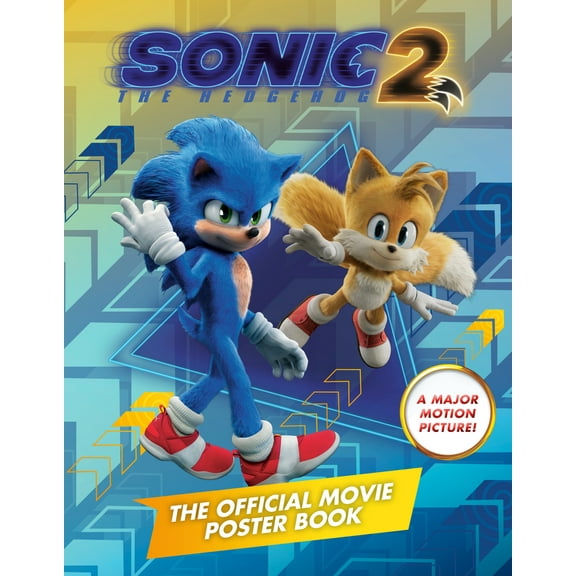 Pre-Owned Sonic the Hedgehog 2: The Official Movie Poster Book (Paperback) 0593387376 9780593387375