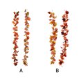 thumbnail image 4 of 2 Pieces Artificial Vines Hanging Artificial Canes Hanging Maple Leaf Festival Garden Rattans Decoration Autumn Party Canes, Type 1, 4 of 9