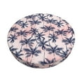 thumbnail image 2 of Lsque Tropics Palm Trees Round Bar chair cushion covers Velvet Fabric Premium Comfort Protects from Scratches and Stains for 14-17 Inch Chair- 12 inch, 2 of 7