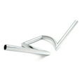 Krator Motorcycle Handlebar 1" Chrome ZBars Cruiser Bike Compatible