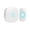 A002- White, variant on Wireless Doorbell Chime with Blue Light Indicator, Long Range Battery Operated Doorbell Receiver, Adjustable Volume & Mute Mode, Call Button for Elderly Home Caregiver Monitoring