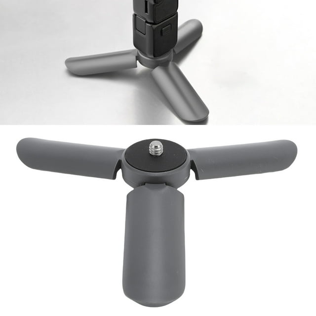 Tripod Portable Tripod Stand for 3 for X4 for X5 1/4 Inch Thread Folding Stand Tripod Strong Load Capacity Gray