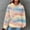 #504-Multicolor, variant on Craaazy Womens Hoodies Tie Dye Hoodies for Women Knit Long Sleeve Crew Neck Sweatshirt Trendy Drawstring Athletic Pullover With Pocket Gifts For Women