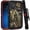 Orange, variant on For Apple iPhone 11 Heavy Duty Defender Armor Hybrid Case Cover With Clip Camouflage/Orange