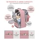 thumbnail image 3 of Mochila de viaje LOVEVOOK 40L para mujer con 3 cubos de embalaje, 3 of 9