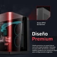 thumbnail image 3 of Gabinete Gamer BALAM RUSH TANK EXPERT CURVE 6800 ATX Media Torre 3 Fan Panel Curvo Cristal Templado USB-C ARGB Negro BR-941570, 3 of 6