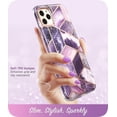 thumbnail image 6 of i-Blason Cosmo Series Case for iPhone 11 Pro Max 6.5 inch, Slim Full-Body Stylish Protective Case with Built-in Screen Protector 2019 Release(Purple), 6 of 6