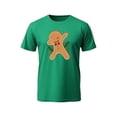 thumbnail image 2 of Playera Con Estampado De Galleta De Gengibre Navidad Color Verde Talla Grande Marca Emil SaEs, 2 of 4