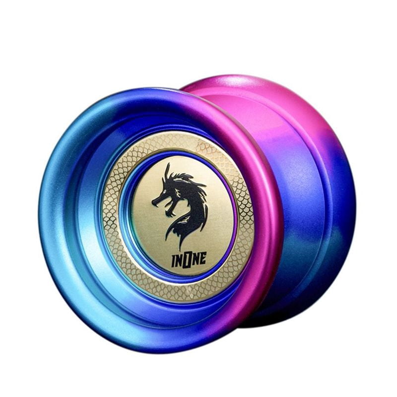 Simplicity Cartoon 1A Yoyo Concentration Fall Prevention Yoyo Ball Portable Durable Metal Yoyo