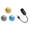 3Pc-Moon, variant on 6 Halloween Pattern Slides Galaxy Projector, LED Star Night Light for Bedroom, USB Plug-in Projection Lamp for Holiday Party Wall Decor