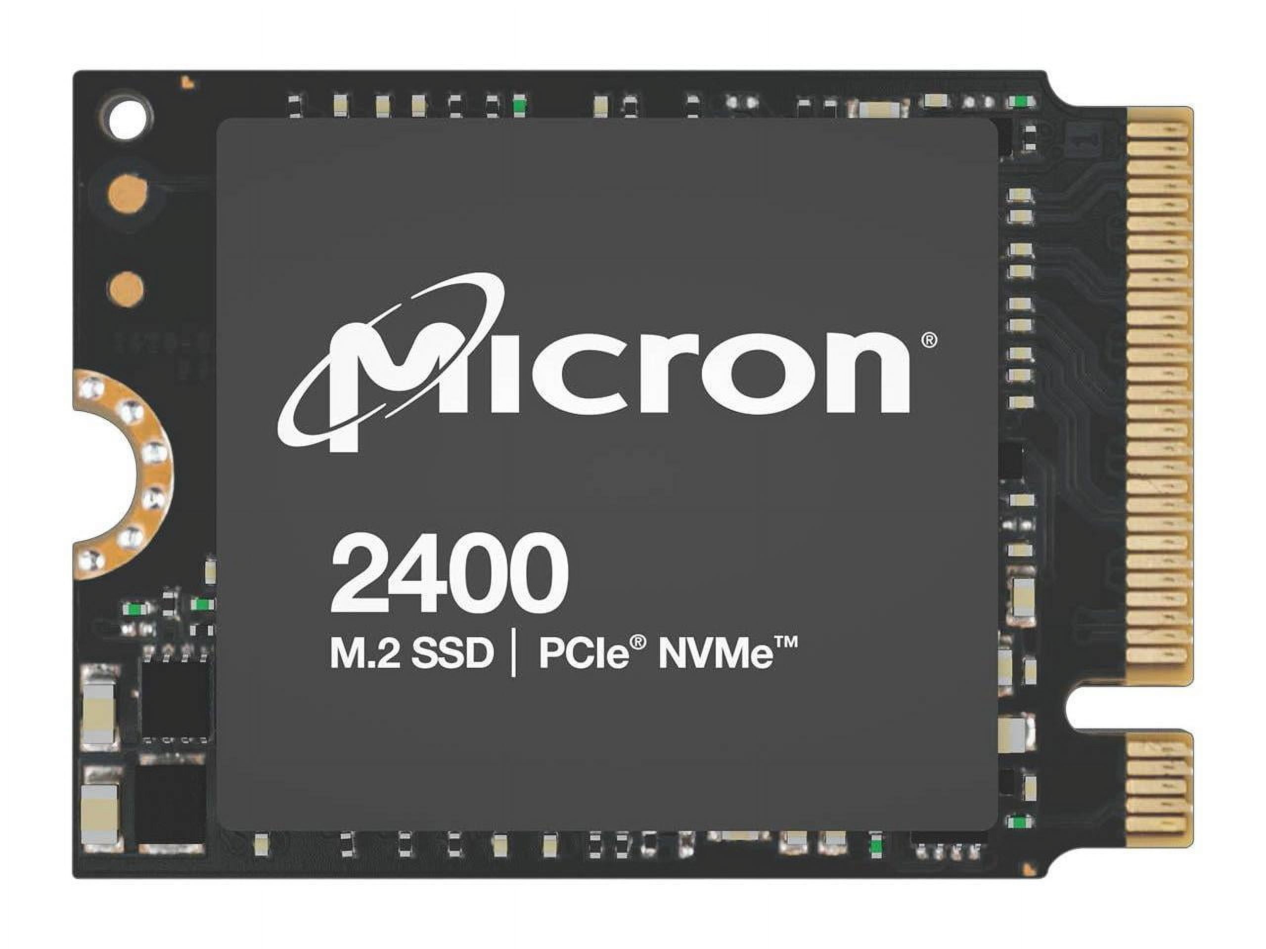 Micron 2TB SSD 2230 専用 2TB Micron 2400 M.2 2230 NVMe PCIe 4.0x4 SSD MTFDKBK2T0QFM