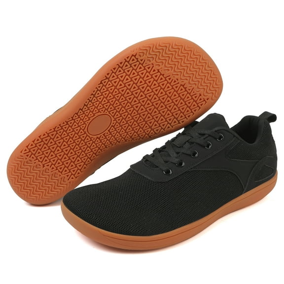 YOURDIARY Men's Womens Wide Width Barefoot Shoes Unisex Outdoor Running Minimalist Walking Shoes Lightweight Sneakers
