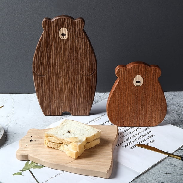 Planche à Découper Réversible En Bois D'Acacia 30 Cm - Épaisseur 1,5 Cm Avec Rainure à Jus Pour Cuisine Et Charcuterie