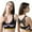 003_Black, variant on Summer Polyester Sleeveless Oversized Athletic Sports Bras for Women Beige Activewear Butterfly Womens Large Size Beauty Back Wrap Breast Latex No Steel Ring Ice Silk Bra Gathering Underwear 5XL
