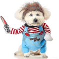thumbnail image 5 of Disfraz de Halloween para Perros YONGSHENG Chucky con Gorra, 5 of 5