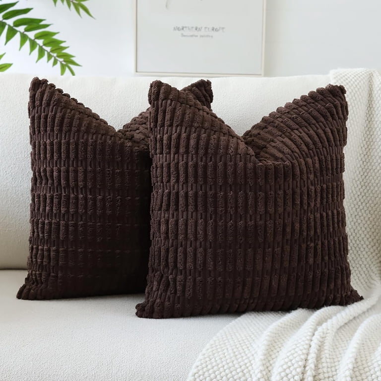 Lomyolo Boho Striped Throw Pillow Covers 20x20 Inch 2-Pack photo 6
