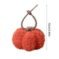 thumbnail image 3 of Thanksgiving Fall Decorations for Home Pumpkin Hanging Ornament 4 inch Soft Fabric Pumpkin Tree Decoration Fall Tree Decorations for Halloween Home Harvest Autumn Party Indoor Decoration, 3 of 7