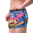thumbnail image 4 of Men's Bob's Burgers Boxer Briefs Soft Comfort Breathable Underwear, 4 of 8