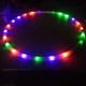 thumbnail image 3 of 2026 Multicolor LED Hula Hoop - Auto-Color Changing RGB Lights, USB Rechargeable & Music Sync for Dance Fitness Gym (Durable ABS), 3 of 5