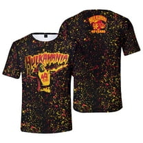 Hulkamania 40 Years T-shirt Crewneck Short Sleeve Sport Tee Women Men Streetwear Tops
