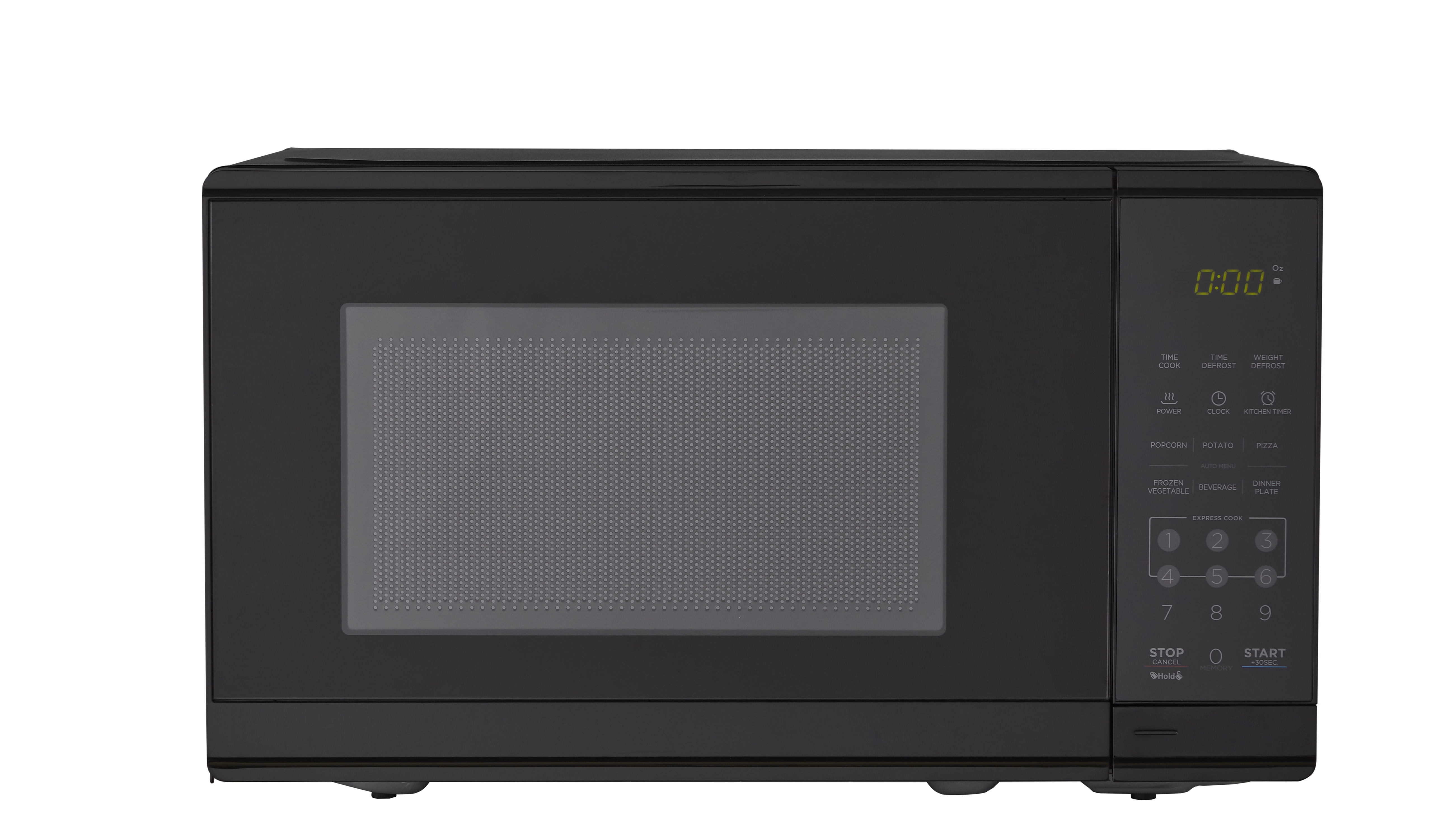 Mainstays 0.7 Cu. ft. 700 W Compact Size Microwave Oven, Black
