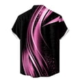 thumbnail image 4 of Men'S Casual Short Sleeved Shirt, Men'S Standing Collar Fashionable Button Up ShirtL, 4 of 4