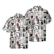 thumbnail image 2 of Herramienta de corte de cabello con múltiples elementos, impresión 3D para camisas de hombre, camisa de uniforme de manga corta de trabajo profesional de moda con botones para niño, 2 of 5