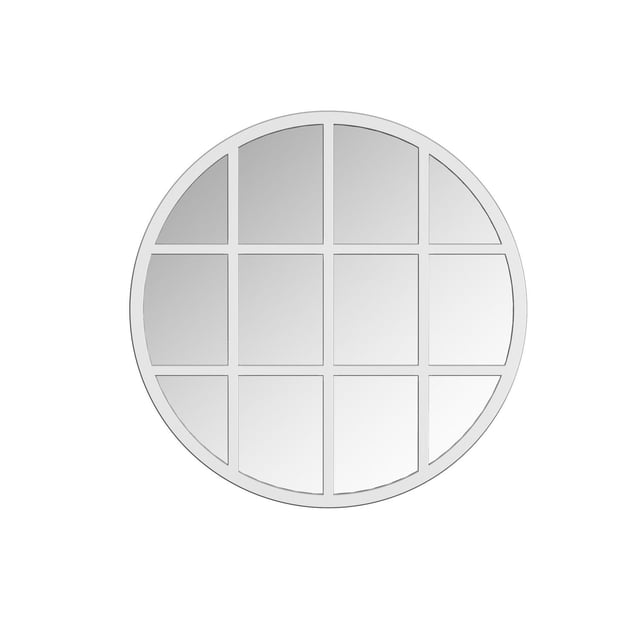 A&E Bath and Shower Shapoval Silver Window Mirror