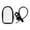 A, variant on Clear PVC Ita Bag Backpack, Transparent 3D Doll Display Carrier Black Collectible Organizer，C