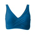 thumbnail image 4 of Mejor Belleza Mujer Traje de Baño de Moda Aumentar el tamaño 2 Piezas Tankini Tops de Bikini y Partes de Abajo Azul XL, 4 of 8