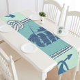 thumbnail image 4 of MKHERT Nautical Anchor And Ropes Table Runner for Kitchen Wedding Party Home Decor 16x72 inch, 4 of 4
