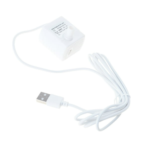 Replacement Pumps for Pet Drinking Fountains Dog and Cats Water Dispensers 1.5W Detachable Water Pumps USB Cable