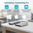thumbnail image 6 of External Hard Drive Portable SSD High Speed USB Storage 128tb, HMB & SLC Cache High Speed Storage for Gaming PC, Laptop, Desktop & Workstation, Black, 6 of 6