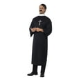 thumbnail image 4 of Priest Costume Adult Black White Saints Sinners Large Male Fancy Dress Party Book Week Halloween, 4 of 4