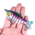 thumbnail image 5 of NIBOLOG 10cm/15.6g 7 Sections Lure Bait Hook Fish Tackle Sinking Wobblers Swim Bait Fishing Bait Angling Supplies, 5 of 8