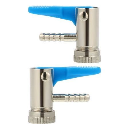ETEREAUTY 2Pcs Clip On Tire Air Chuck Tyre Inflator Connector Plastic for Motorbike