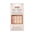 thumbnail image 1 of KISS Salon Acrylique - Manucure Française Nude - Ongles Prêts-à-Porter - Rythmes Chics - Squoval - Très Court, 1 of 6