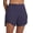Navy Blue, variant on Swim Shorts Women High Waisted Board Shorts Tummy Control Beach Shorts Quick Dry Swim Bottoms with Pockets UPF 50+ Black 3XL