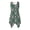 Floral Theme, variant on HELLHERO Floral Pattern Cover Pleated Sundress, Side Pockets Sleeveless Sundress Irregular Hem With Side Pockets Ladies Irregular Hem Casual Dress