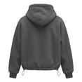 thumbnail image 5 of TGPMGRZ Cat Pouch Hoodie for Women with Pocket Dog Pouch Sweatshirts Pet Carrier Animal Holder Pullover Hoodies, 5 of 5