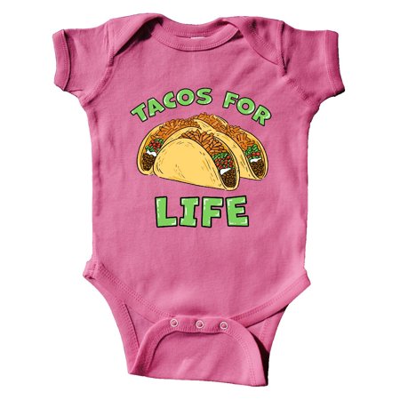

Inktastic Tacos For Life Gift Baby Boy or Baby Girl Bodysuit