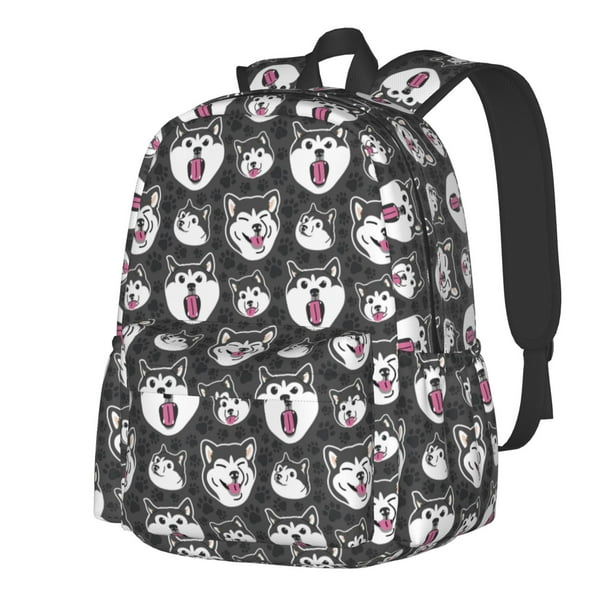 Disketp Husky Mochila Escolar de Gran Capacidad y Peso Ligero, Mochila de Viaje Ideal para Escuela, Trabajo y Uso Diario, Cómoda y con Estilo